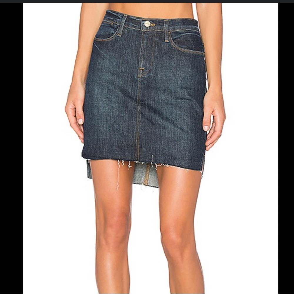Frame Denim mini skirt Le Staggered